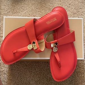 Michael Kors Hamilton Flat Leather size 8 NIB